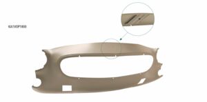 BASTUCK front valance/front apron for Volvo P1800