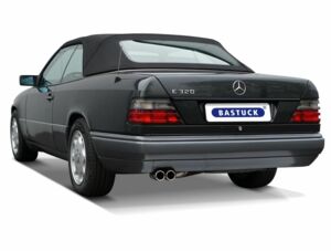 BASTUCK replacement exhaust system and sports exhaust system for Mercedes E Class W124 Limousine and Drop-top/ Coupé