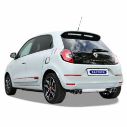 BASTUCK Sportauspuffanlage für Renault Twingo 3 Facelift ab Baujahr 2019