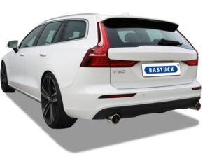 BASTUCK Sportauspuffanlage für den Volvo V60 AWD (ab BJ 2018)
