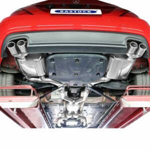 BASTUCK Sportauspuffanlage für Mercedes SLK 350 (R172) ab Baujahr 2011