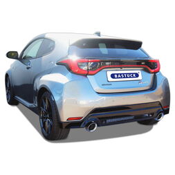 BASTUCK Sportauspuffanlage für Toyota GR Yaris Facelift ab Baujahr 2024
