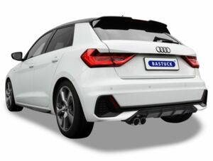 BASTUCK Sportauspuffanlage für Audi A1 GB Sportback ab Baujahr 2018