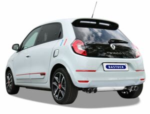 BASTUCK Sportauspuffanlage für Renault Twingo 3 Facelift ab Baujahr 2019