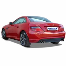 BASTUCK Sportauspuffanlage für Mercedes SLK 350 (R172) ab Baujahr 2011