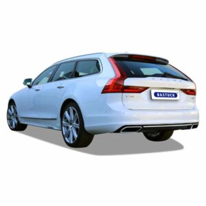 BASTUCK Sportauspuffanlage für Volvo V90 T6 AWD ab Baujahr 2017