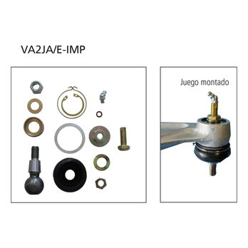 BASTUCK CLASSIC: Jaguar E-Type Seria 1 hasta Seria 3: Kit de reparación para rótula del eje delantero superior 
