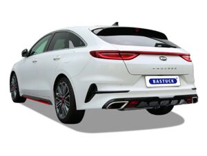 BASTUCK sports exhaust system for KIA ProCeed CD GT 1.6 T-GDI from 2019 onwards