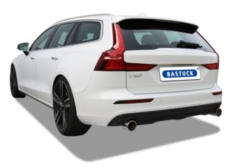 BASTUCK Sportauspuffanlage für den Volvo V60 AWD (ab BJ 2018)