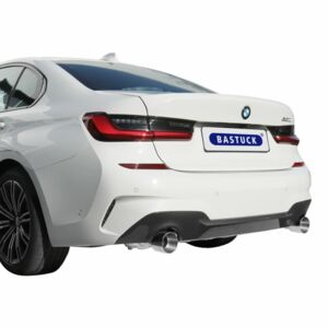 BASTUCK sports exhaust system for BMW 320i/330i G20 2019 onwards