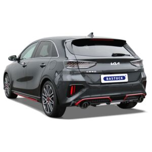 BASTUCK sistema de escape deportivo para KIA CEED CD GT 1.6 LITER FACELIFT desde 07/2021