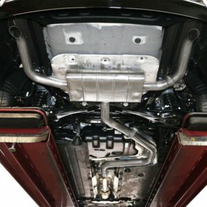 KIA ProCeed CD GT-Line après 2019 | système d’échappement sportif après catalyseur | silencieux arrière avec 1x sortie Ø 63 mm LH+RH avec clapet d’échappement